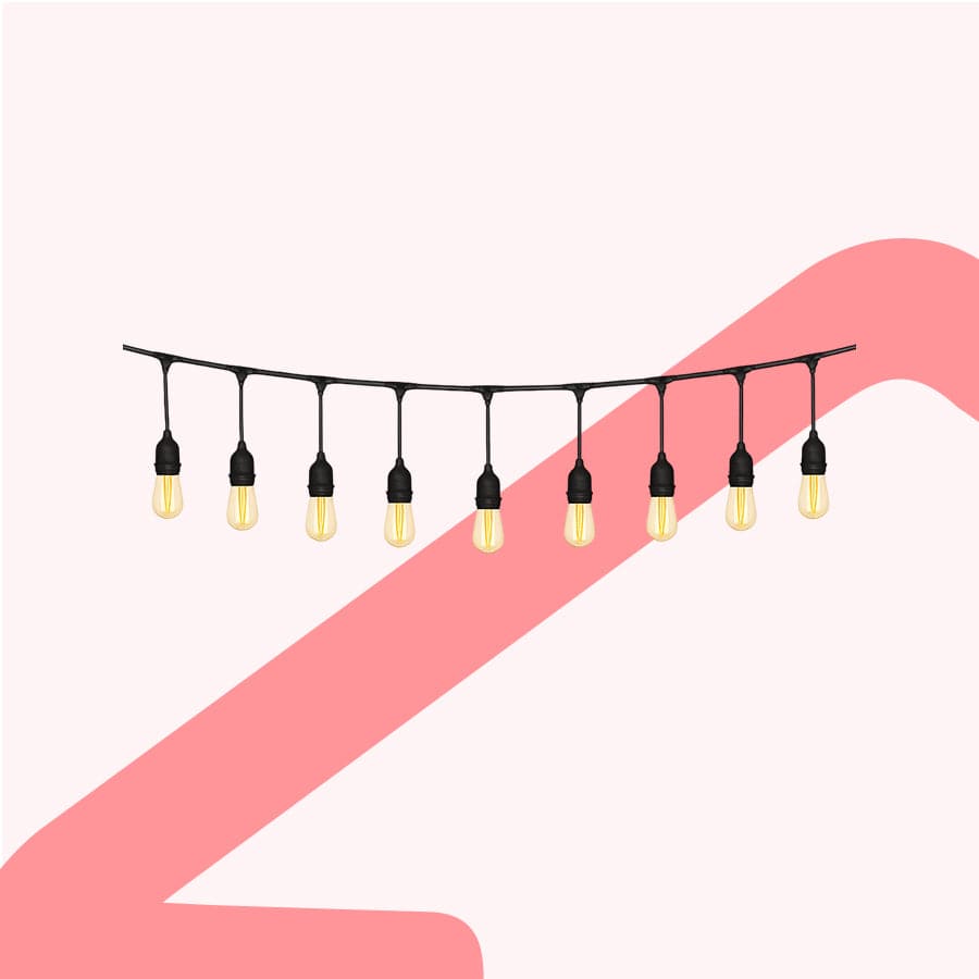 10-bulb Patio Waterproof String Lights