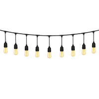 10-bulb Patio Waterproof String Lights