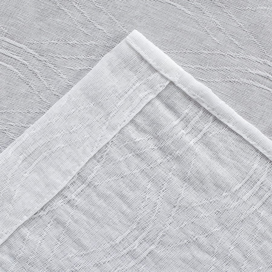 Adelia White Sheer Curtain