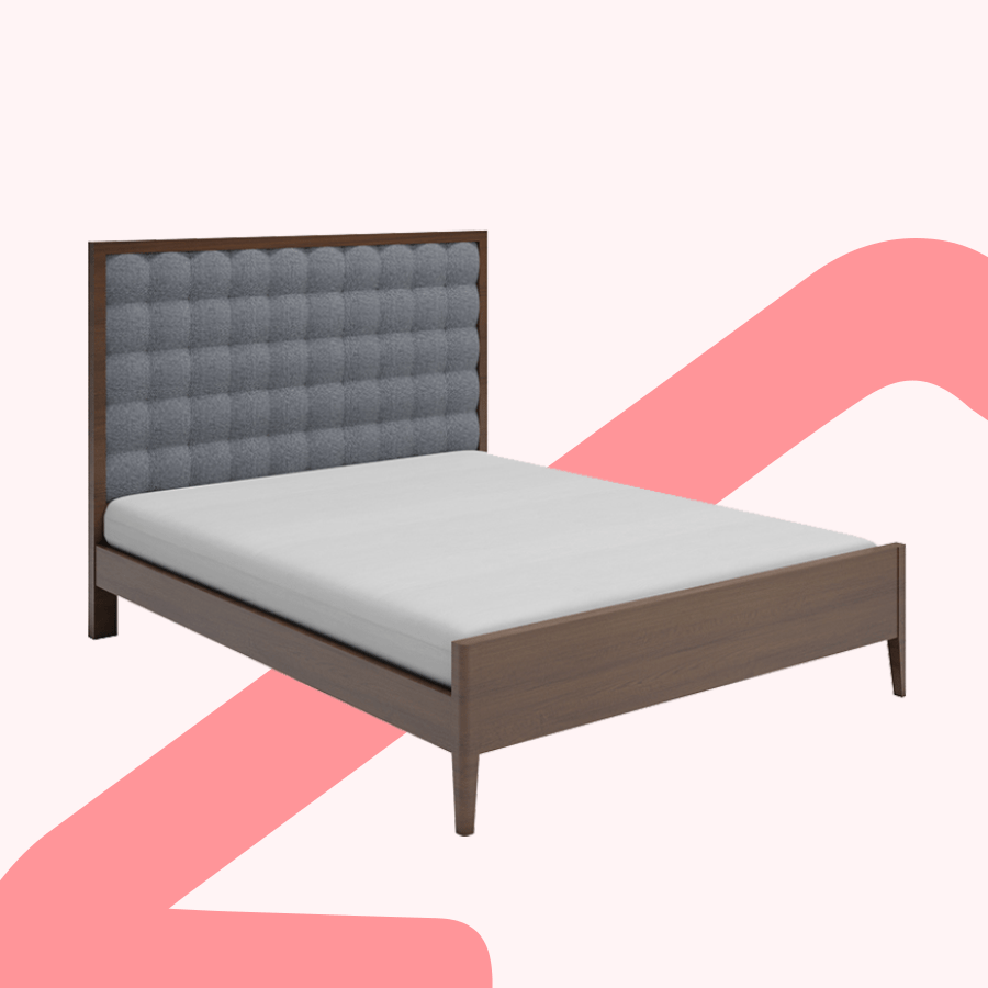 MORE ADRIANNA OPTIONS Adrianna 54x75" Bed - Walnut Brown Adrianna 54x75" Bed - Walnut Brown Mandaue Foam
