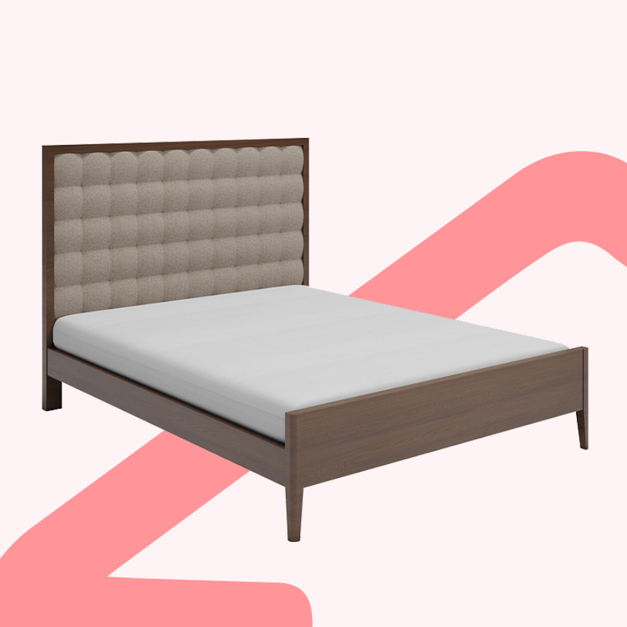 MORE ADRIANNA OPTIONS Adrianna 72x75" Bed - Walnut Brown Adrianna 72x75" Bed - Walnut Brown Mandaue Foam