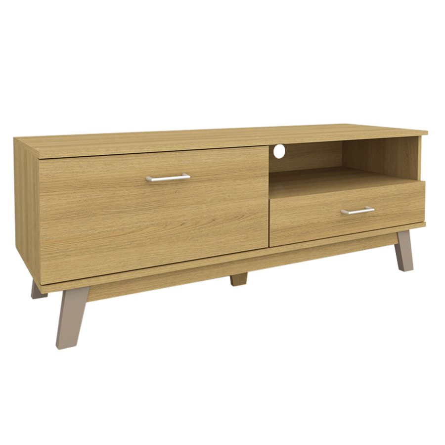 MORE AIDEN OPTIONS Aiden 120 cm Low TV Rack Aiden 120 cm Low TV Rack Oak Mandaue Foam