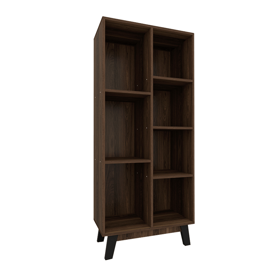 MORE AIDEN OPTIONS Aiden 60 cm High Bookcase Aiden 60 cm High Bookcase Walnut Mandaue Foam