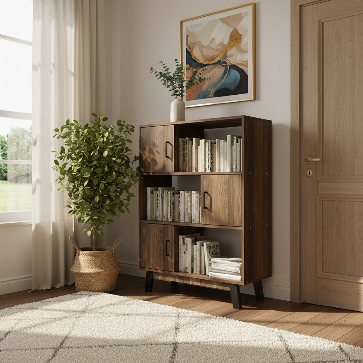 Aiden 80 cm Mid Bookcase