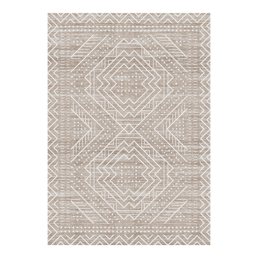 Akar Boho Tan Waterproof Rug Akar Boho Tan Waterproof Rug Mandaue Foam