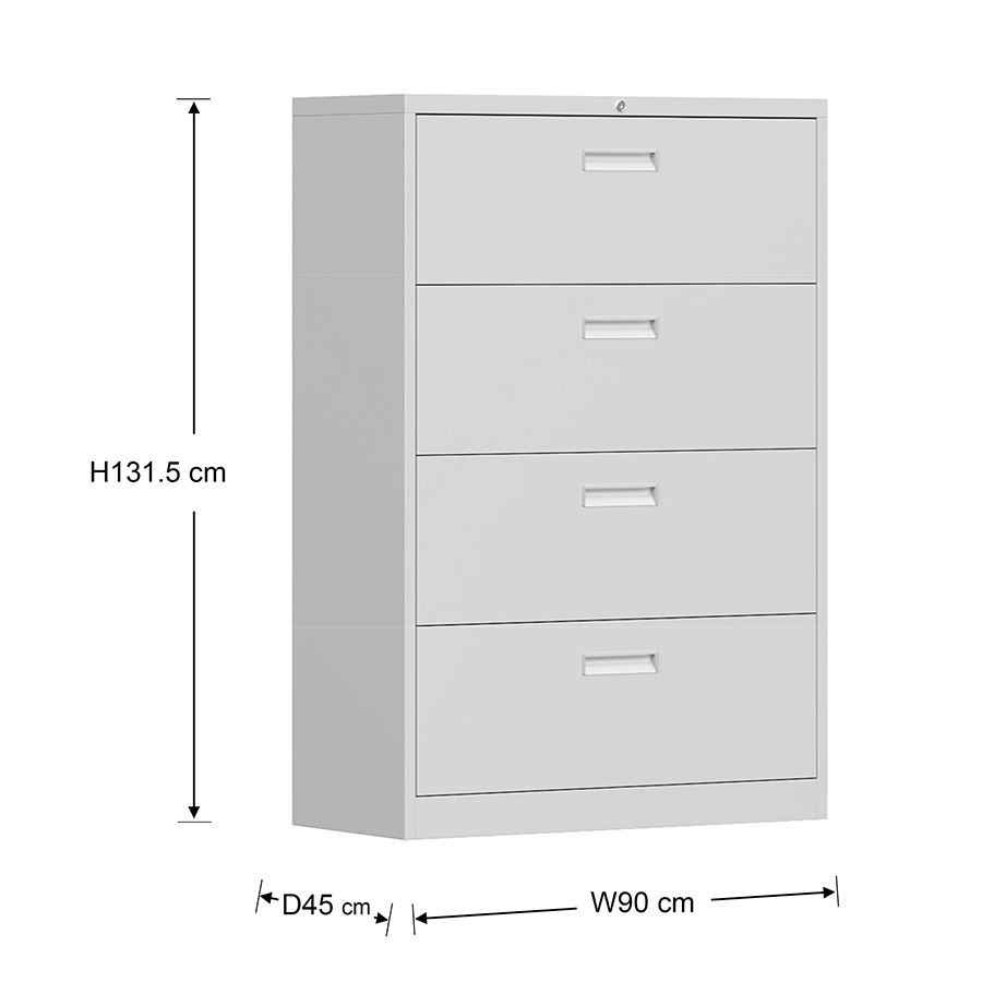 Alex Lateral 4 Drawer Cabinet Alex Lateral 4 Drawer Cabinet Mandaue Foam