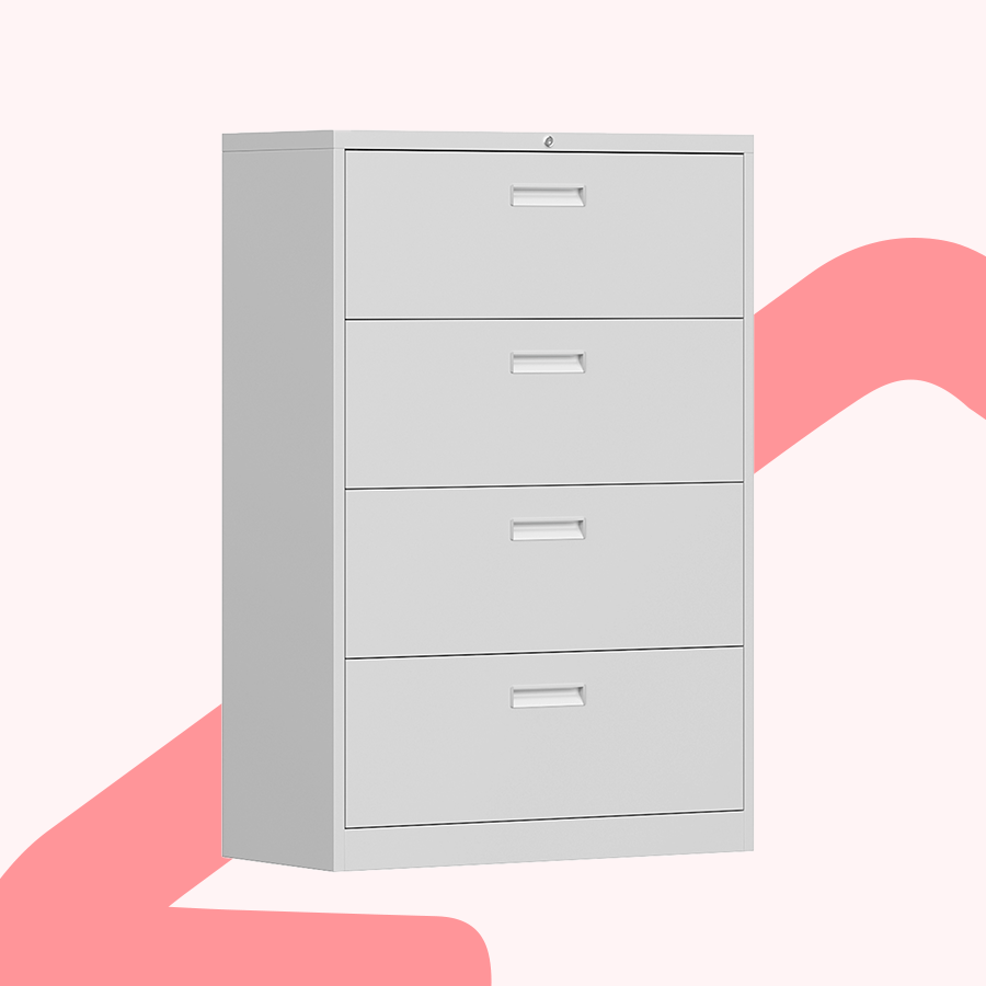 Alex Lateral 4 Drawer Cabinet