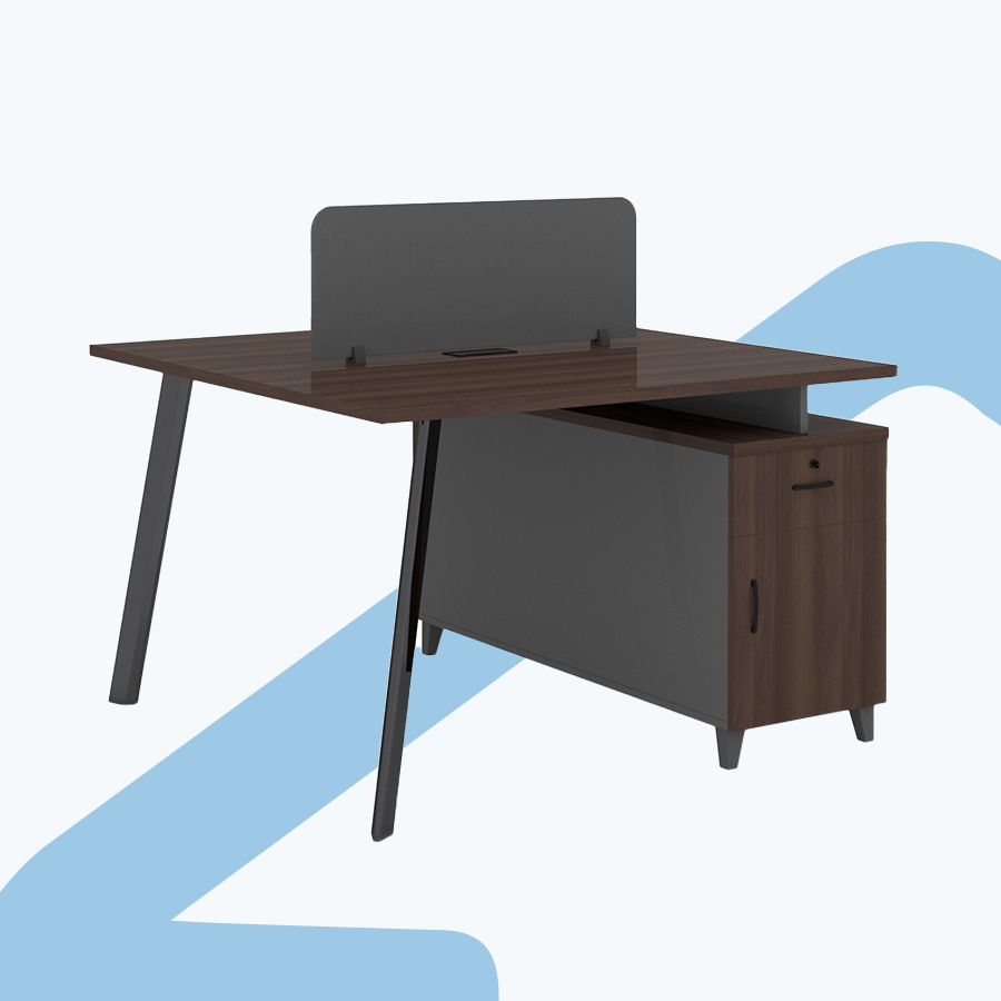 Alice 2-Seater Workstation Desk