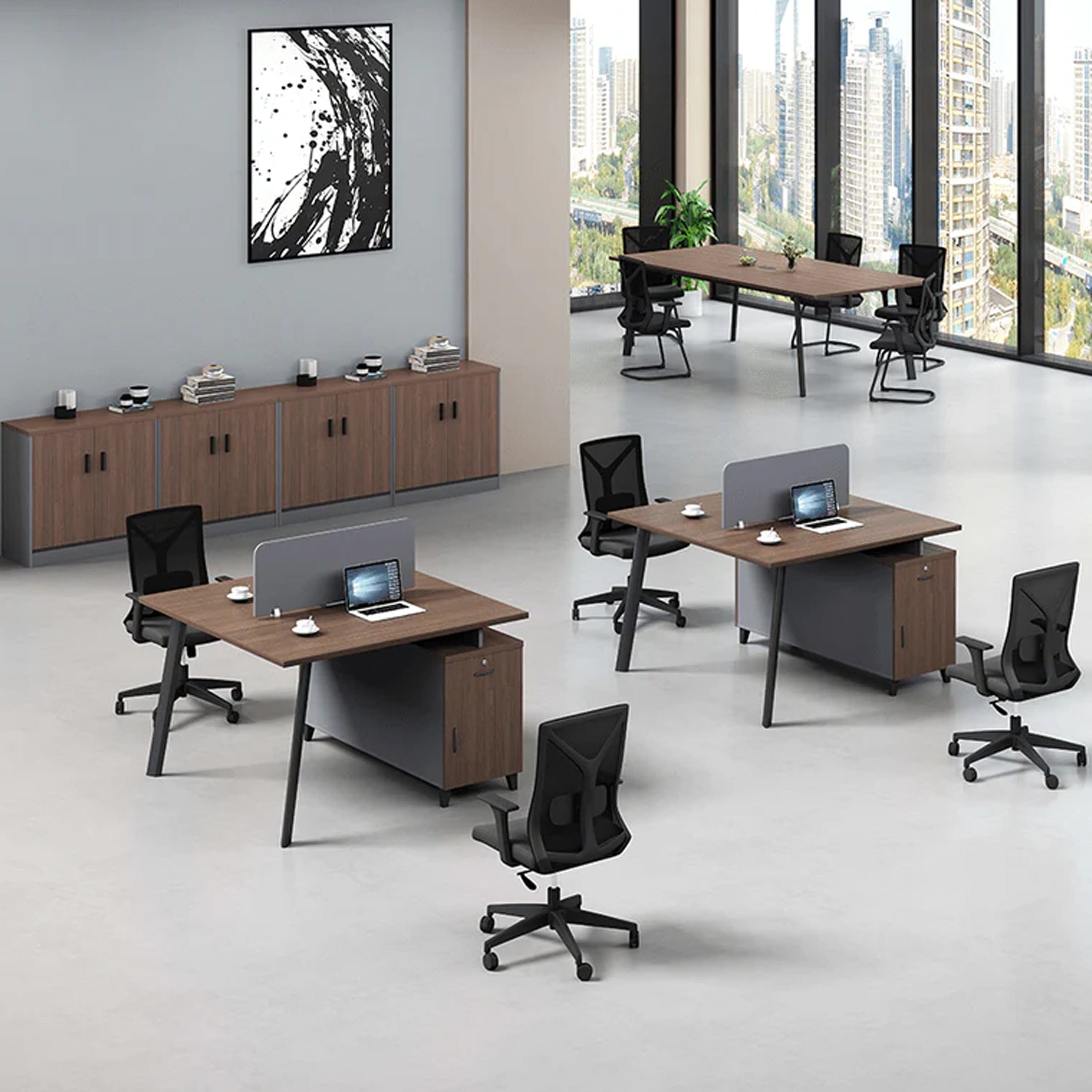 Alice 2-Seater Workstation Desk