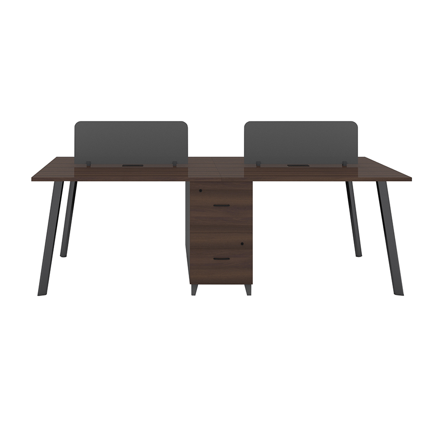 MORE ALICE OPTIONS Alice 4-Seater Workstation Desk Alice 4-Seater Workstation Desk Mandaue Foam