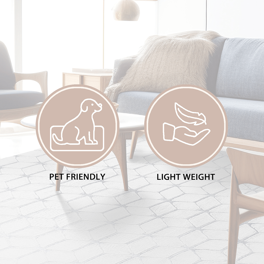 MORE ALITH OPTIONS Alith Geo High-low Rug Alith Geo High-low Rug Mandaue Foam