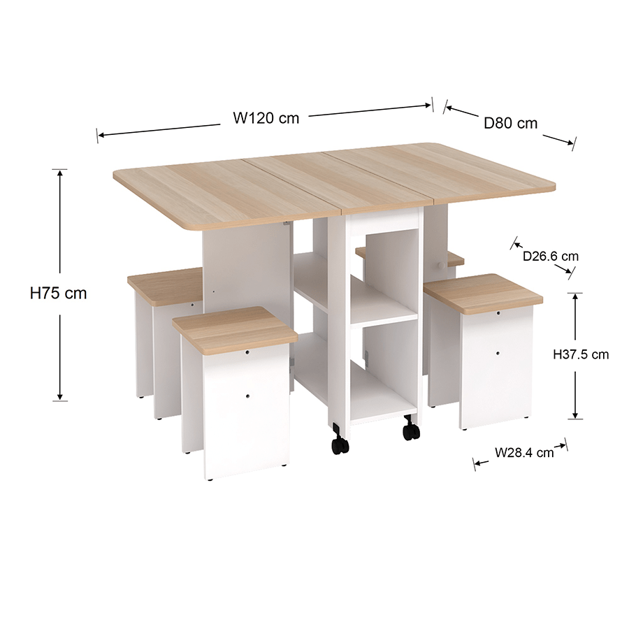Allison 4 Seater Dining Set Allison 4 Seater Dining Set Mandaue Foam