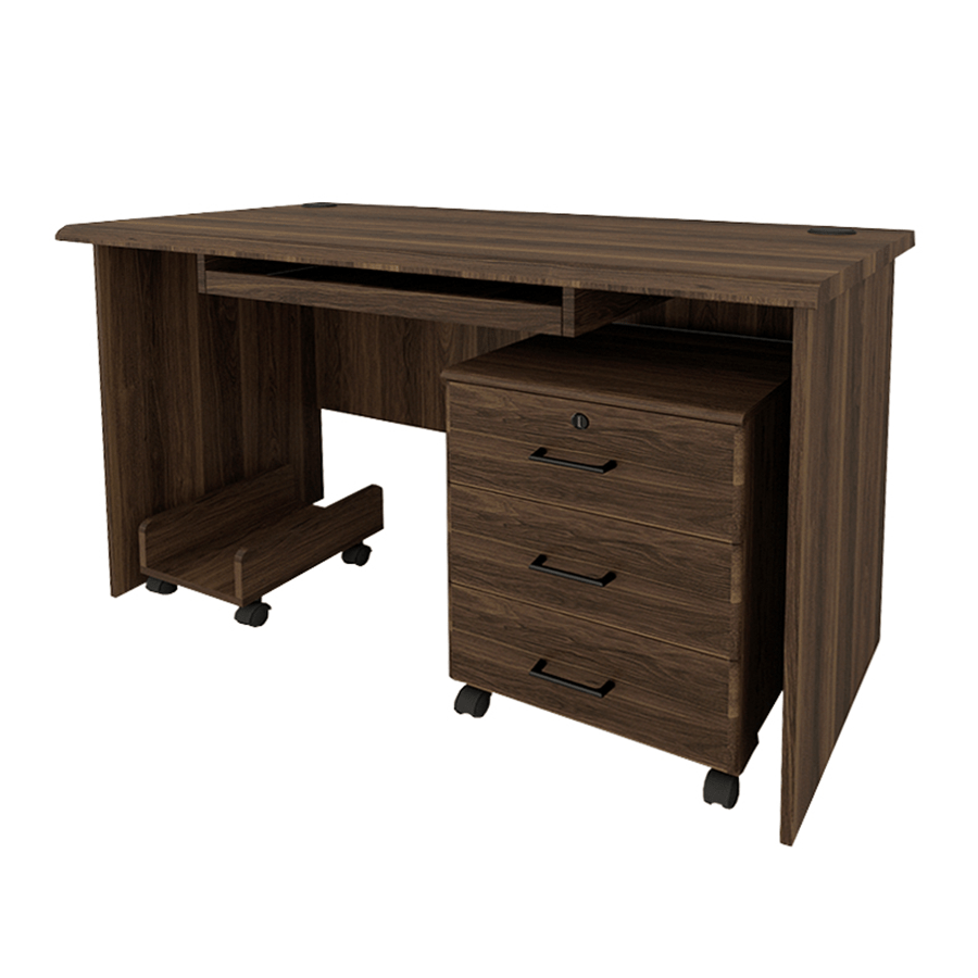 Alyson Office Table Alyson Office Table Walnut Mandaue Foam