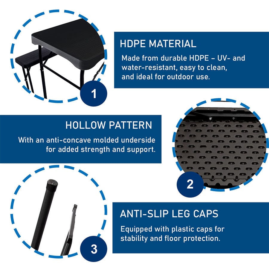 Anders Beer Table & Bench