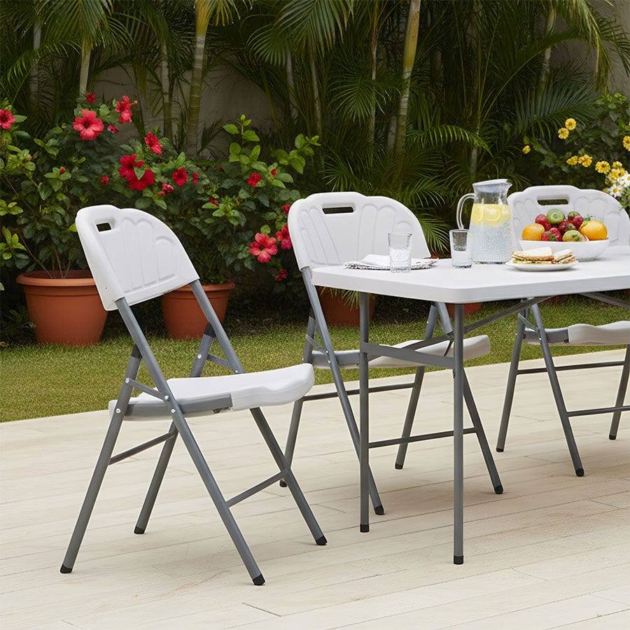 Anders Folding Chair White