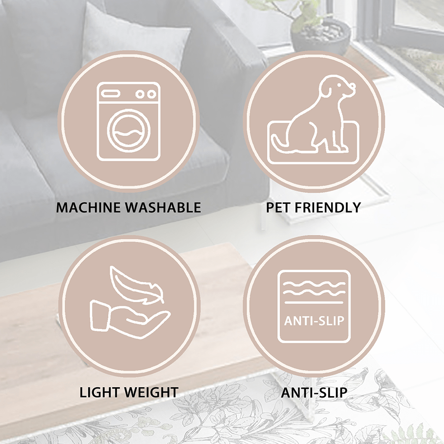 Andrik Blue Waves Printed Rug Andrik Blue Waves Printed Rug Mandaue Foam