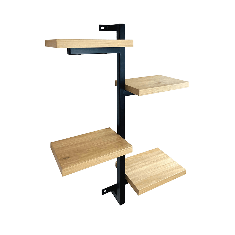 Angus Ladder Shelf Angus Ladder Shelf Oak Mandaue Foam