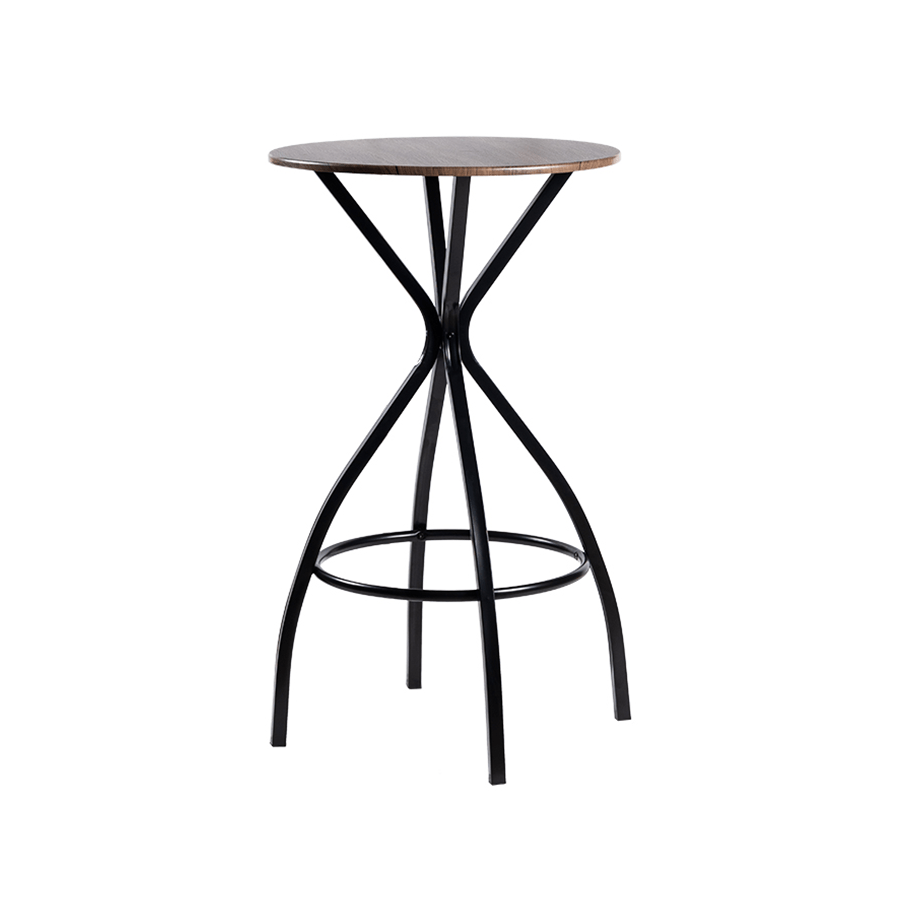 Arietta 2 Seater Pub Set - Walnut