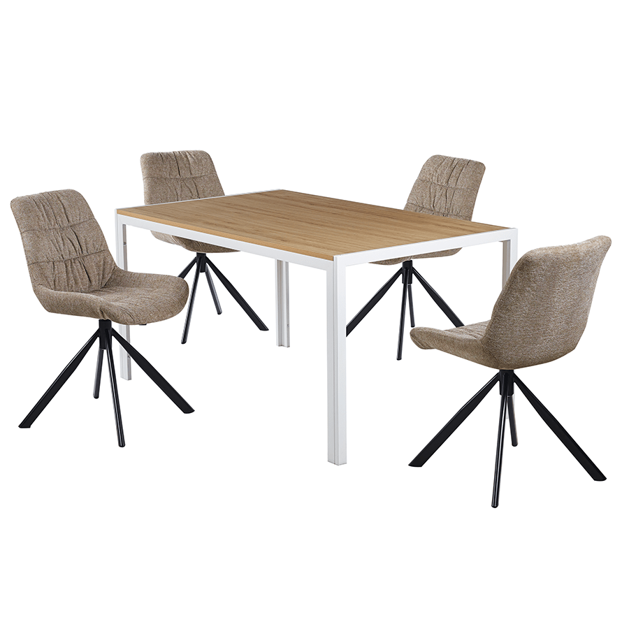 Arisa 360 Swivel Dining Chair Arisa 360 Swivel Dining Chair Mandaue Foam