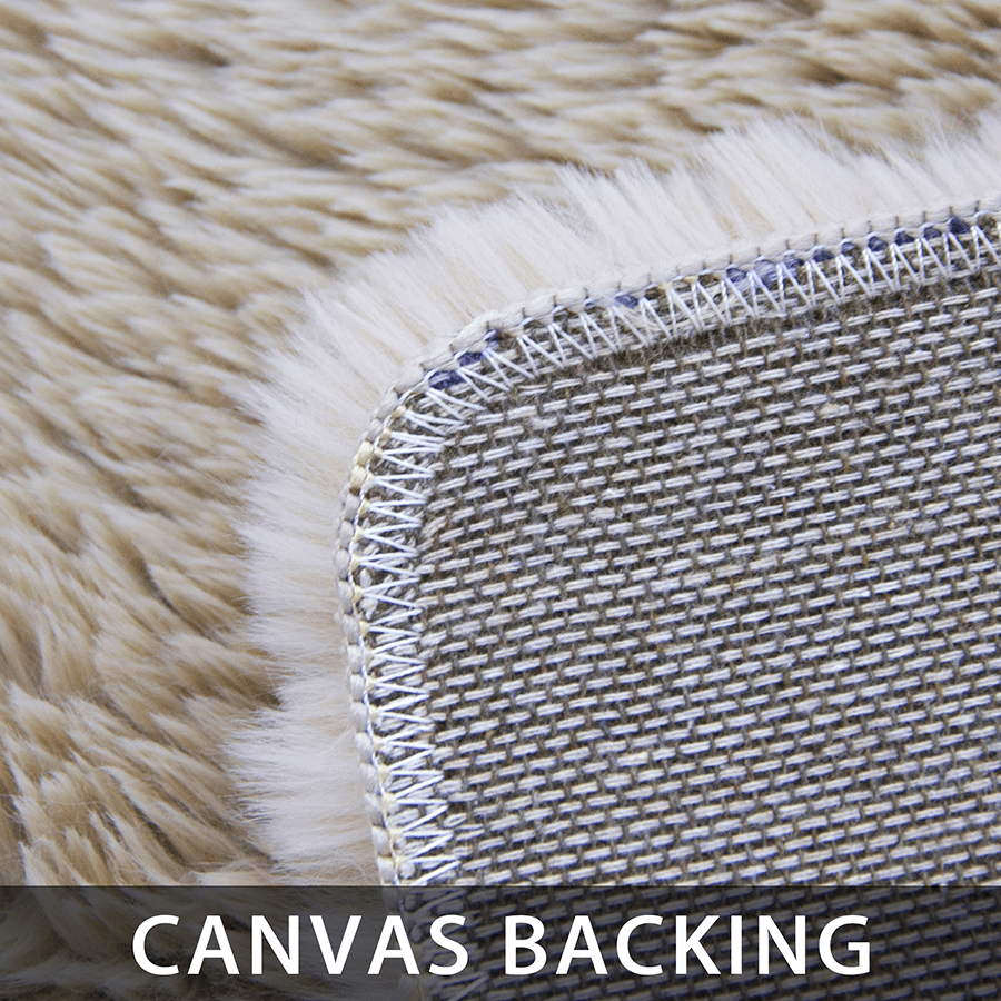 Arven Almond Latte Shaggy Rug Arven Almond Latte Shaggy Rug Mandaue Foam