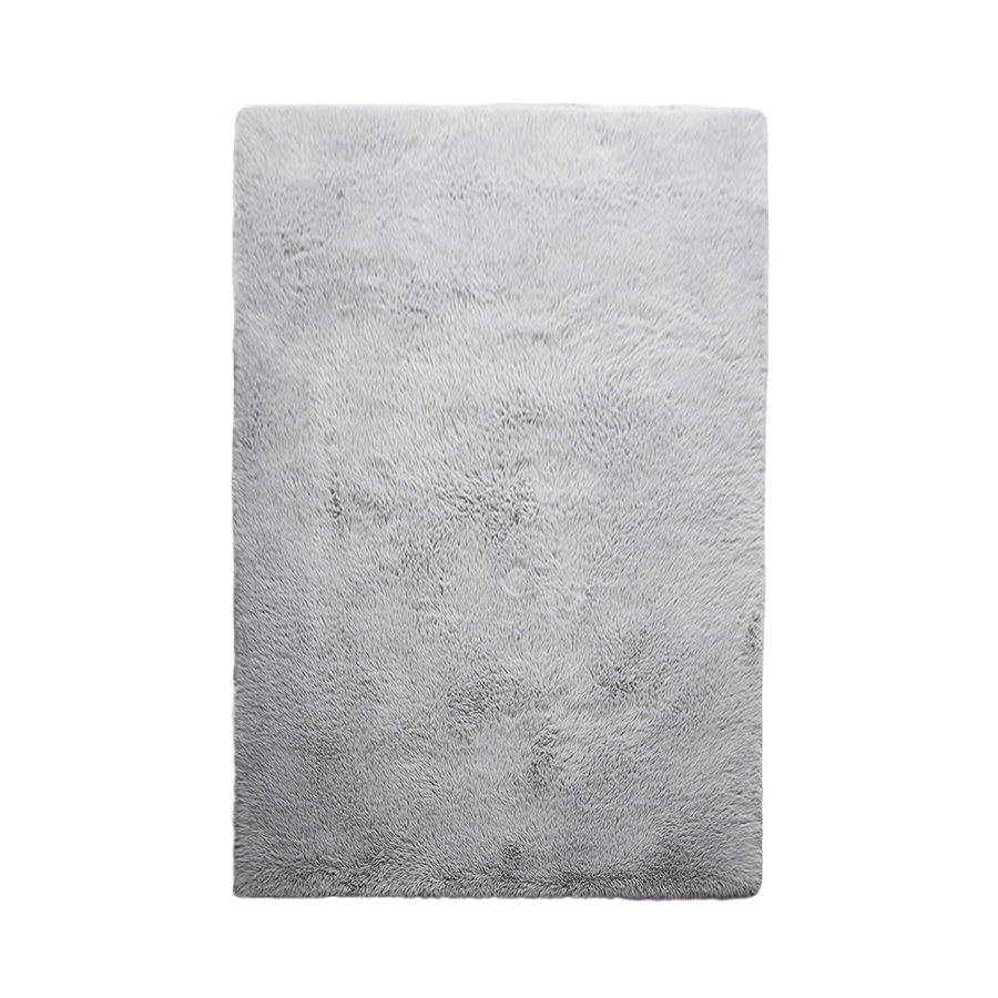 Arven Light Gray Shaggy Rug Arven Light Gray Shaggy Rug 120x160 cm Mandaue Foam