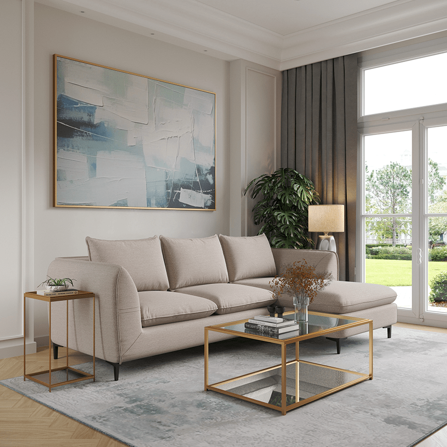 Arwen 3 Seat with Chaise (Right Facing) Sofa