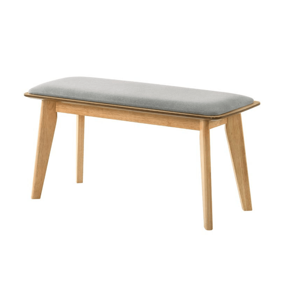 Aslynn Bench Aslynn Bench Grey Mandaue Foam