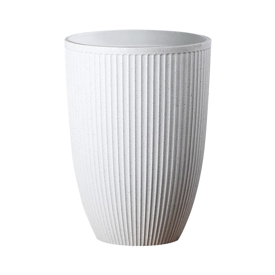 Aspen Plastic White Pot