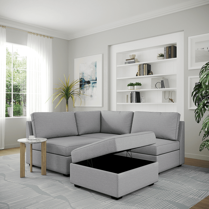 Ava Modular Ava 2 Seater Corner Modular Sofa with Ottoman