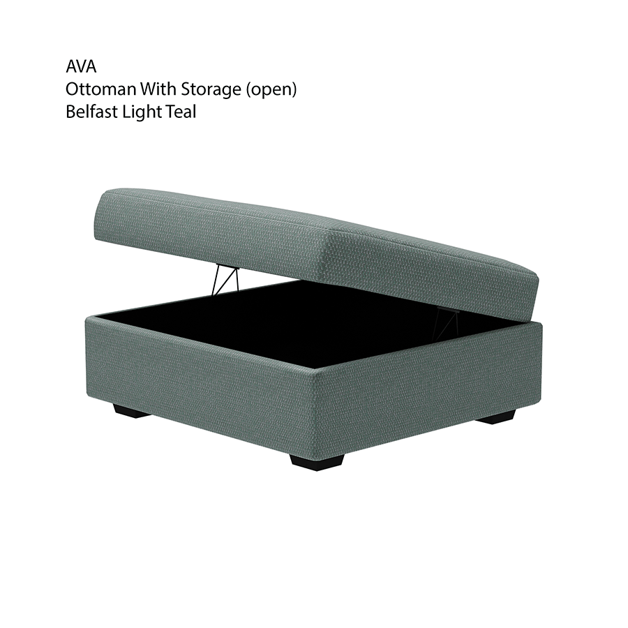 MORE AVA OPTIONS Ava Ottoman with Storage Ava Ottoman with Storage Mandaue Foam