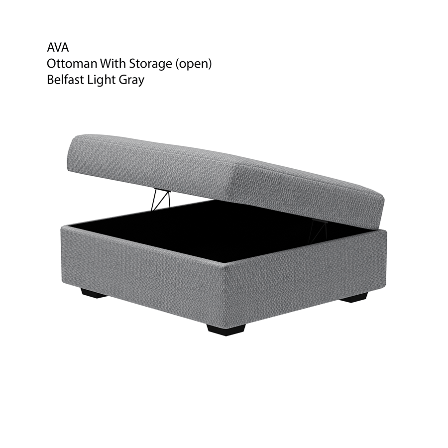 MORE AVA OPTIONS Ava Ottoman with Storage Ava Ottoman with Storage Mandaue Foam
