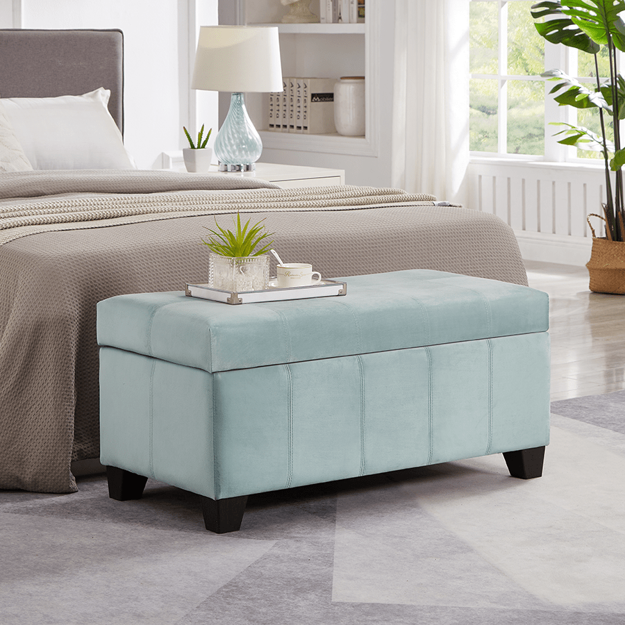 MORE AVERILL OPTIONS Averill Storage Bench - Fabric Averill Storage Bench - Fabric Mandaue Foam