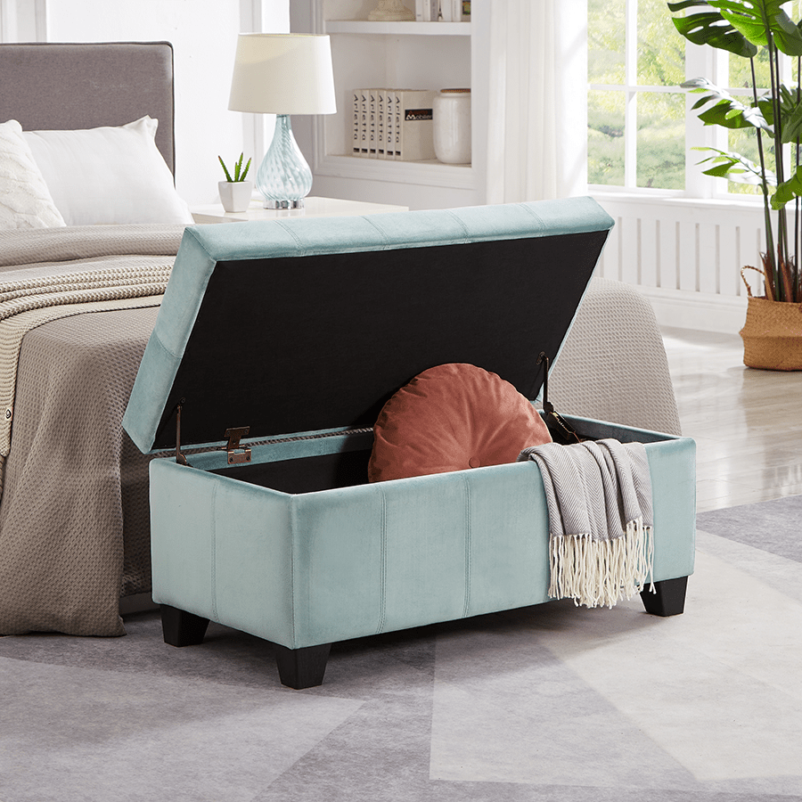 MORE AVERILL OPTIONS Averill Storage Bench - Fabric Averill Storage Bench - Fabric Mandaue Foam