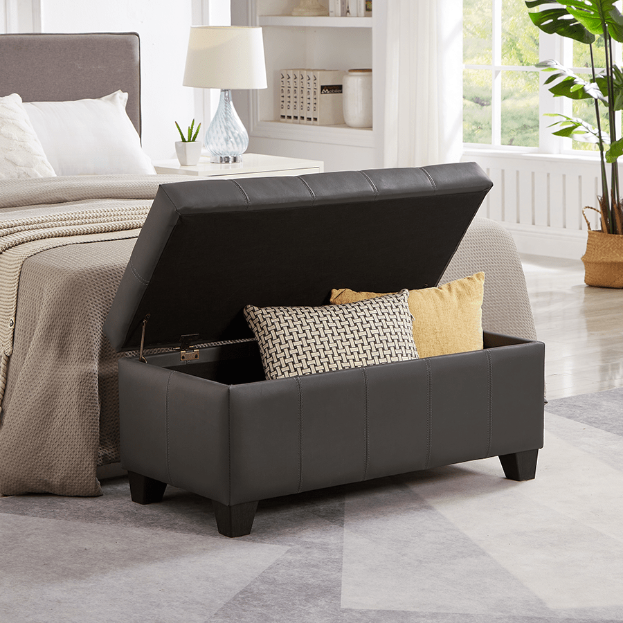 MORE AVERILL OPTIONS Averill Storage Bench - Faux Leather Averill Storage Bench - Faux Leather Mandaue Foam