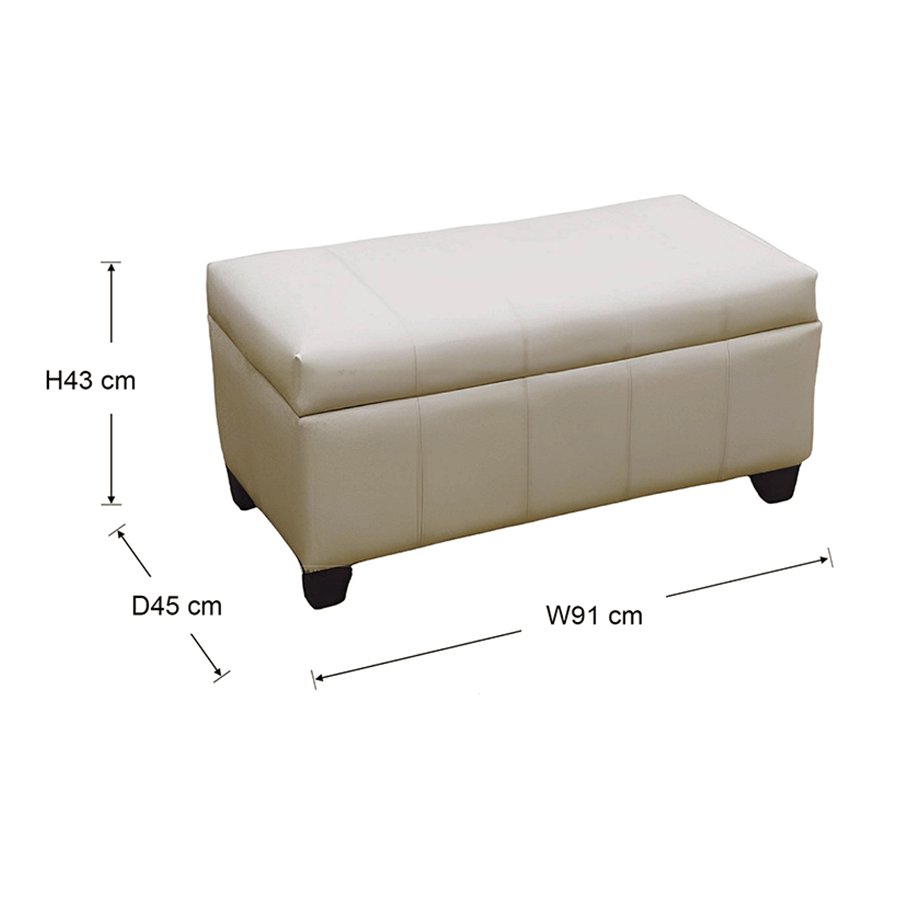 MORE AVERILL OPTIONS Averill Storage Bench - Faux Leather Averill Storage Bench - Faux Leather Mandaue Foam
