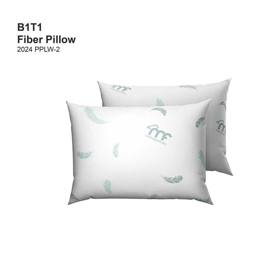 B1T1 Fiber Pillow B1T1 Fiber Pillow 2024 PPLW 2 / Small 16x26 Mandaue Foam