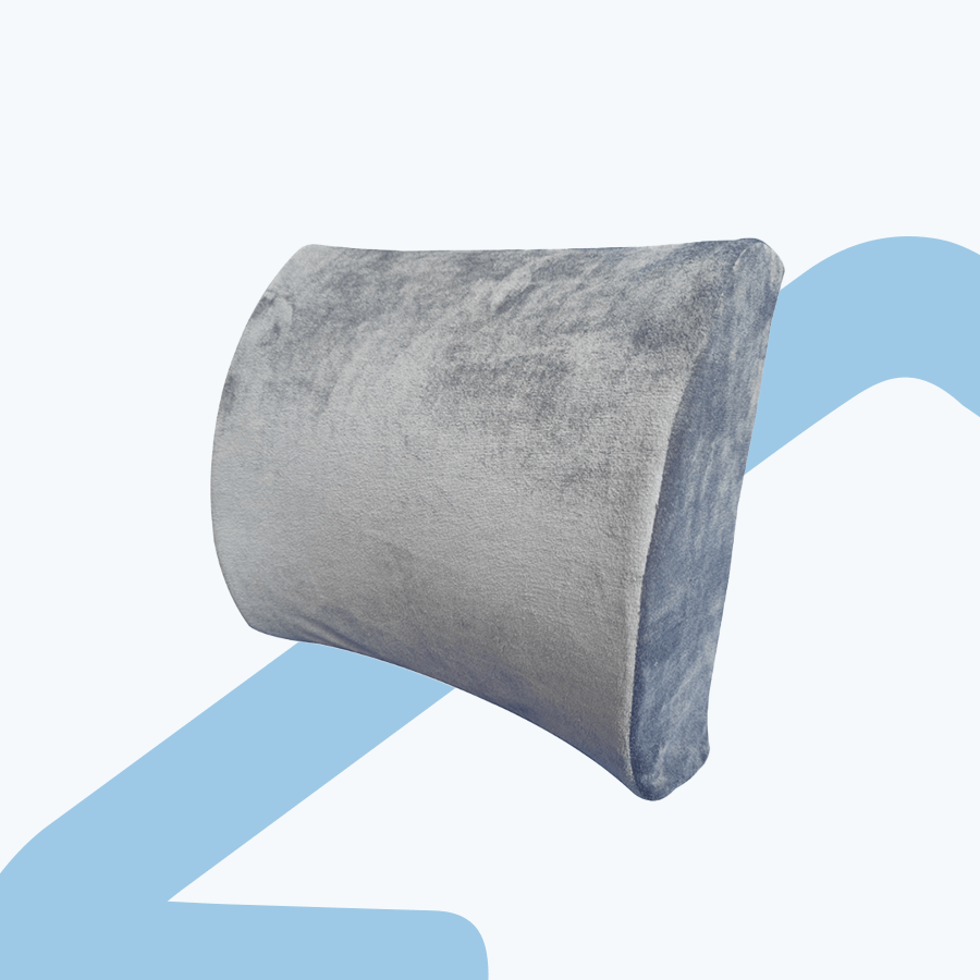 Back Support Cushion Grey