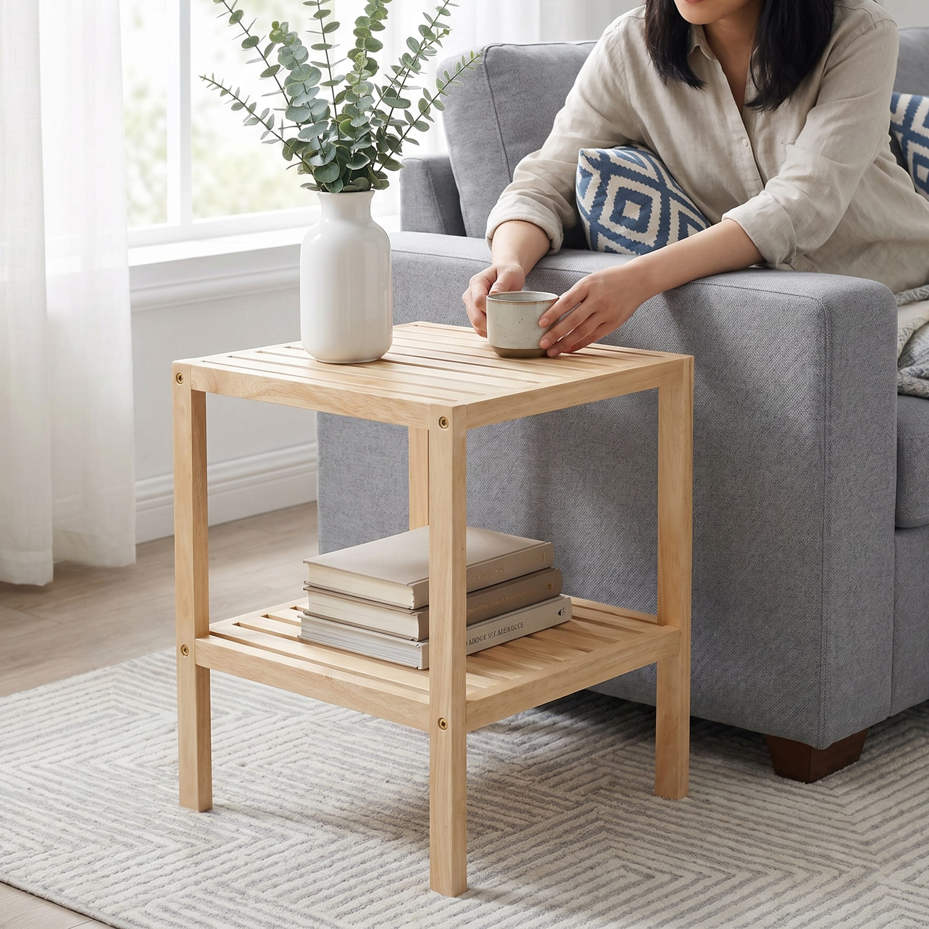 RELAX FOAM LIBEN SIDE TABLE 新品 Foam Side Sellers Table RELAX FOAM LIBEN SIDE TABLE Affordable