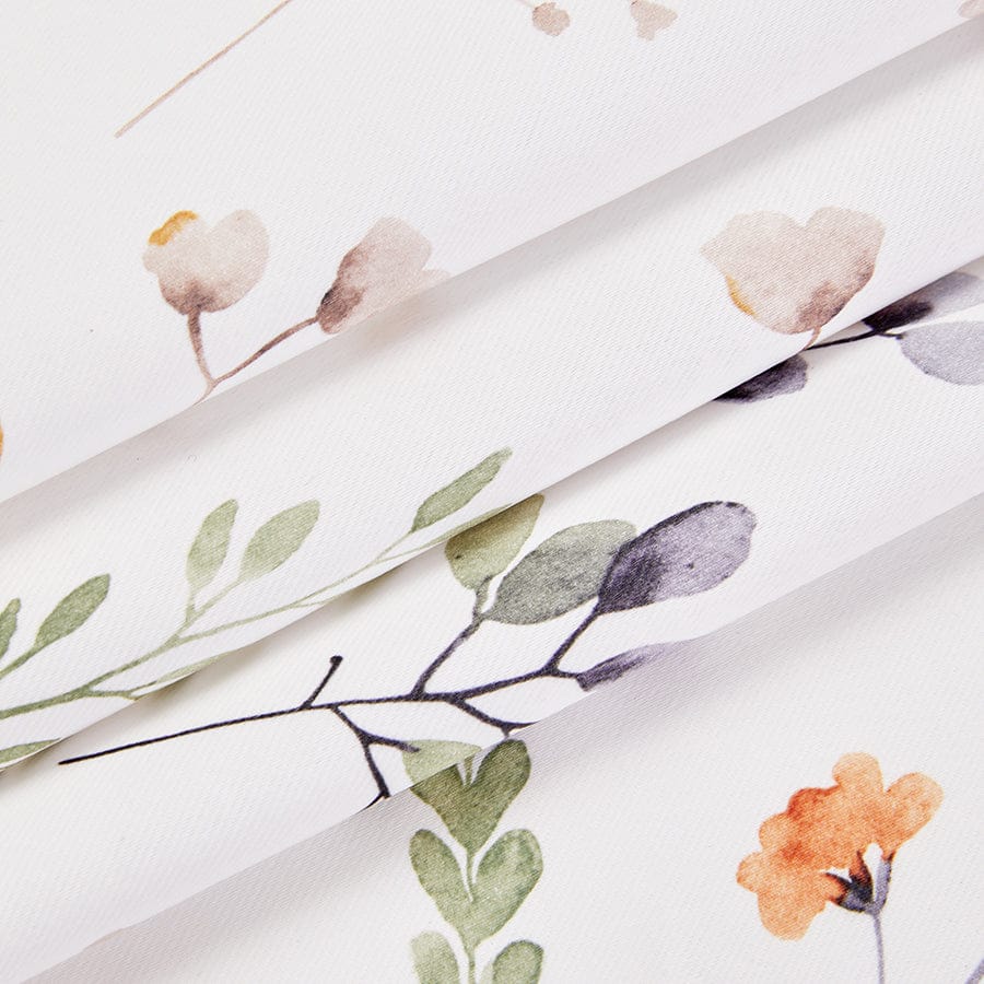 Barthel Plain & Print Set Of 3 Curtains