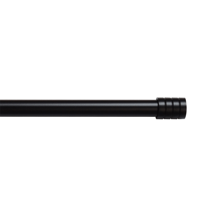 MORE BASIC CURTAIN ROD OPTIONS Basic Adjustable Black Curtain Rod Basic Adjustable Black Curtain Rod 28-48 Inches Mandaue Foam