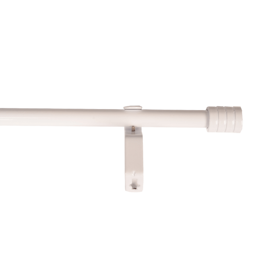 MORE BASIC CURTAIN ROD OPTIONS Basic Adjustable White Curtain Rod Basic Adjustable White Curtain Rod 28-48 Inches Mandaue Foam
