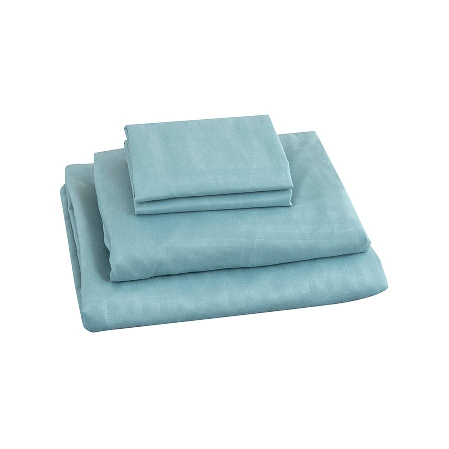 Basic Duck Egg Plain 4pc Sheet Set