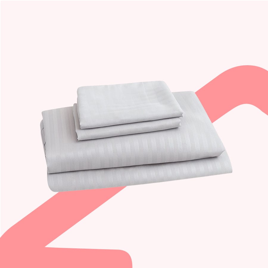 Basic Espresso Plain 4pc Sheet Set