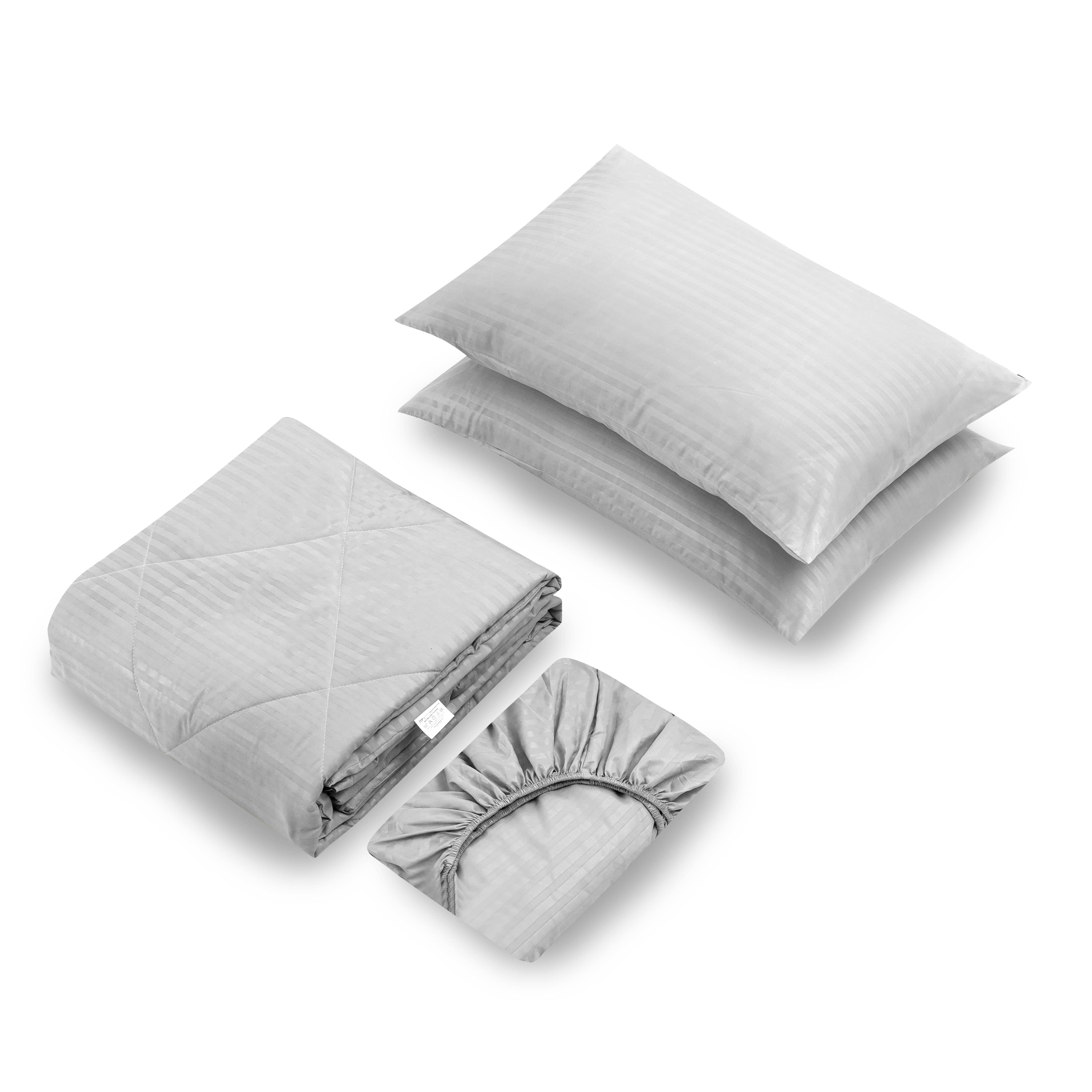 Basic Espresso Plain Bed in A Bag