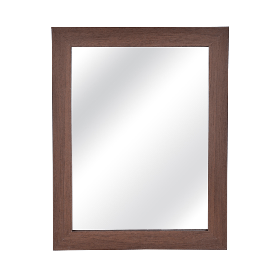 Basic Mirror Pine Walnut 30x40cm B1T1 Basic Mirror Pine Walnut 30x40cm B1T1 Mandaue Foam