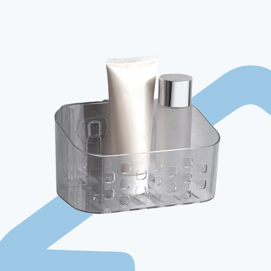 Bathroom Caddy with Suction Cup