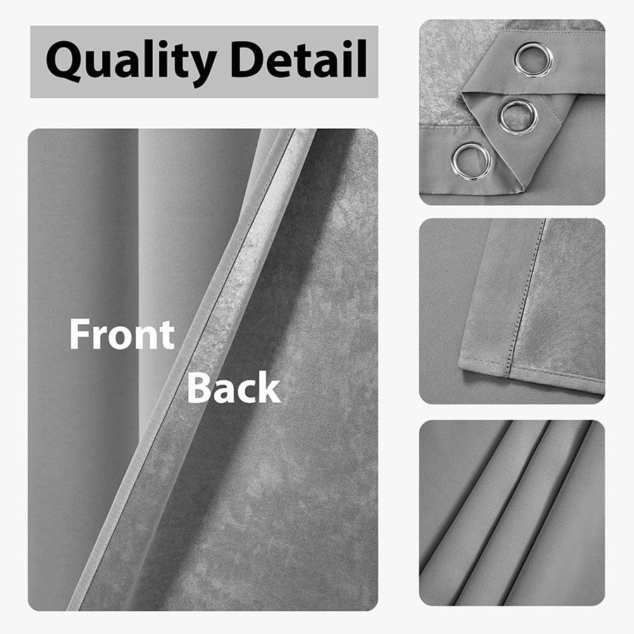 Beint Semi Blackout 54x85" Set of 2