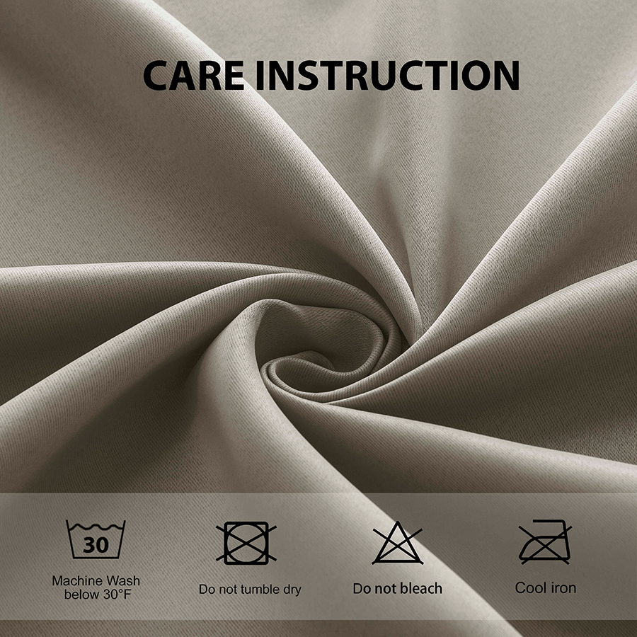 Beint Semi-Blackout with Tie Curtain Beint Semi-Blackout with Tie Curtain Mandaue Foam