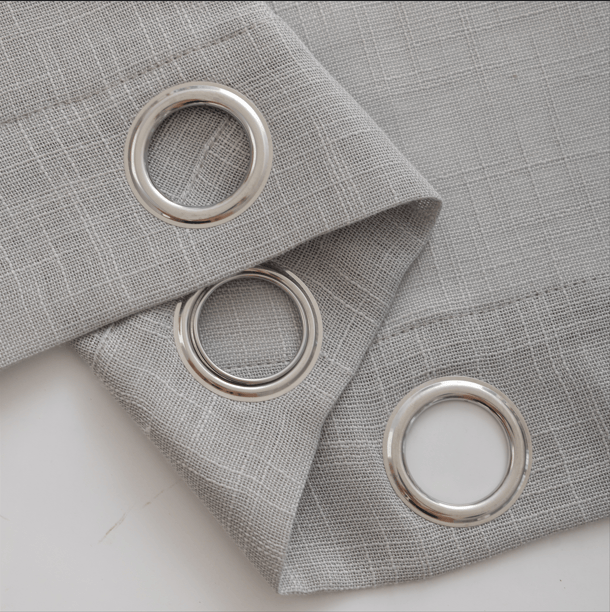 Bellis Plain Set of 4 Curtains