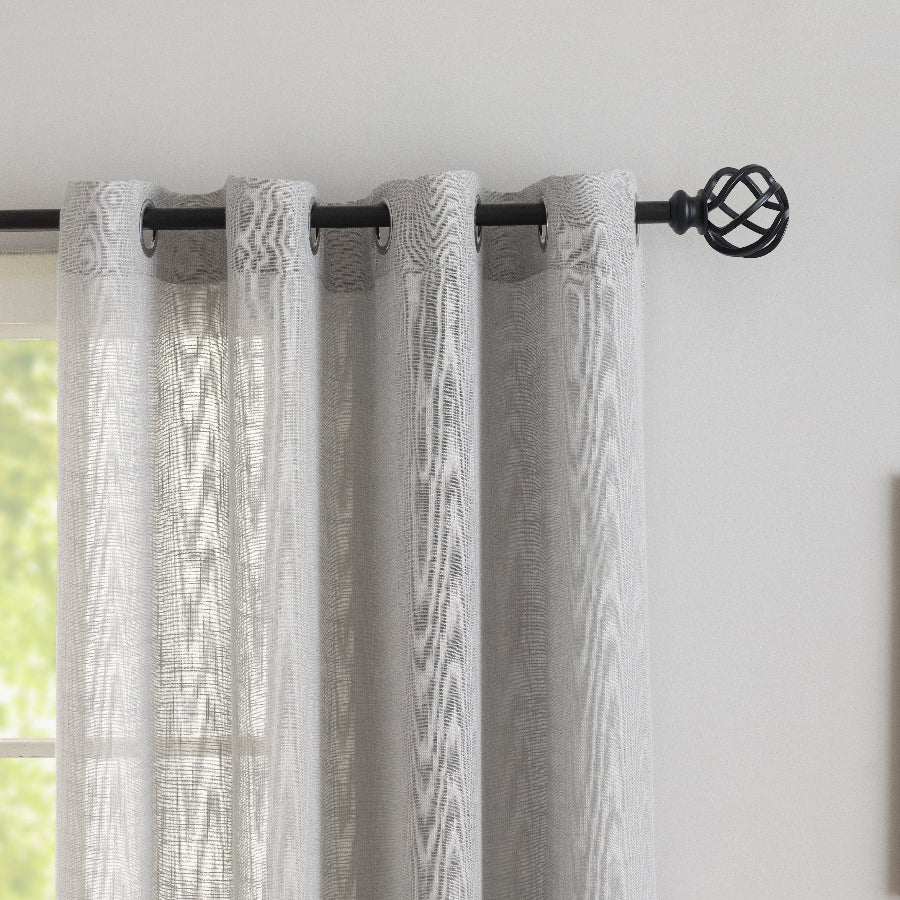Bellis Plain Set of 4 Curtains